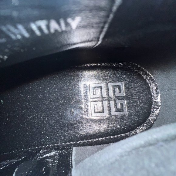 Givenchy Glossy Black Over the Knee Boots - Picture 8 of 12